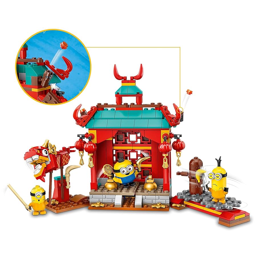 子供のおもちゃ Amazon.com: LEGO Minions: The Rise of Gru: Minions Kung Fu